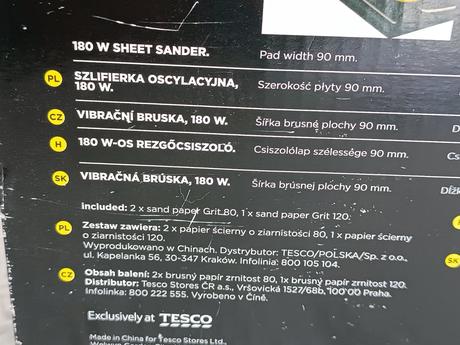 Reikel vibračná brúska,