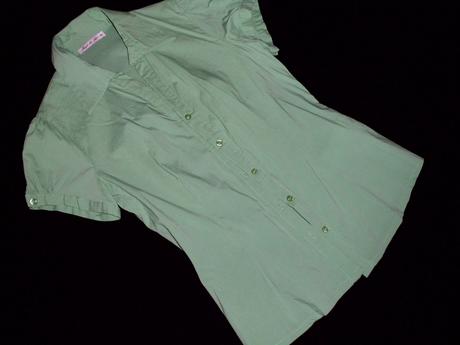 Zelená košela m-l, l