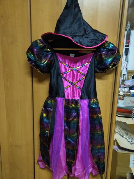 Karnevalový kostým, čarodejnica, tanečnica,, 