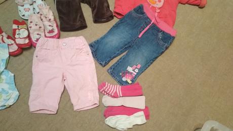 Balík vecičiek, osušky a mojkáča, veľkosť 68-74, 68–80