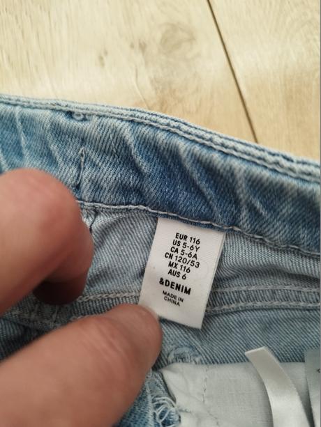 Rifľové kraťasy h&m, h&m,116
