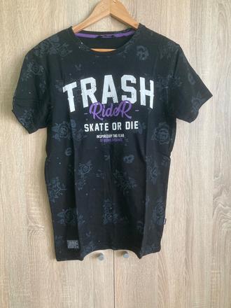 Cropp čierne tričko, s