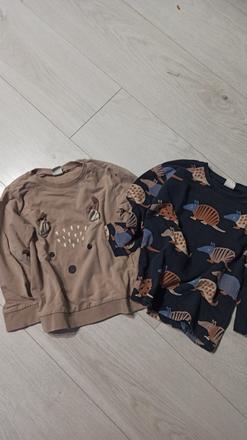 Mikina a tenšia mikina/tričko, lindex,104