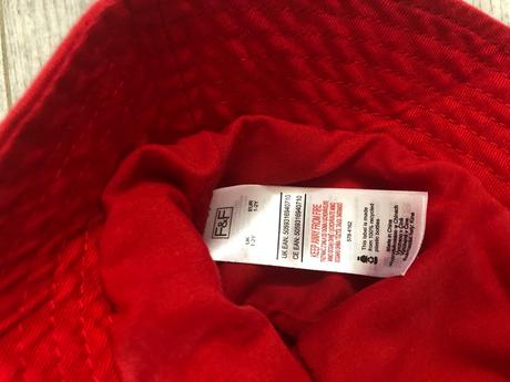 Červený klobúčik f&f, f&f,92