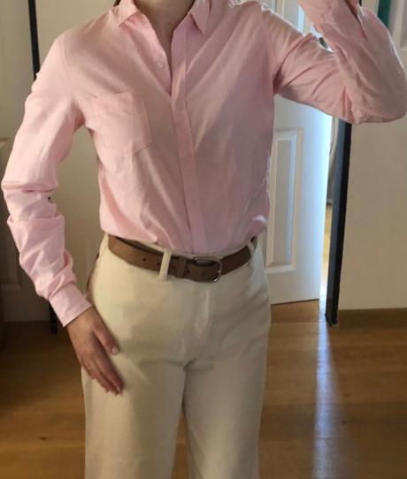 Bledoružová blúzka b.young xs/34, 34