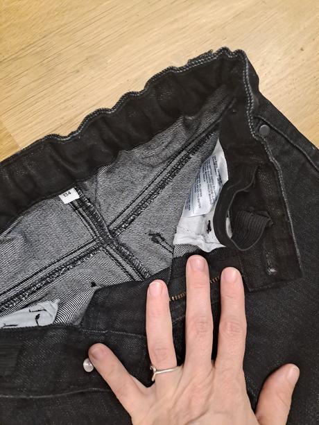 Rifle čierne, c&a,134