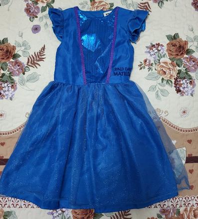 Karnevalové šaty roald dahl matilda na 5-6 rokov, 