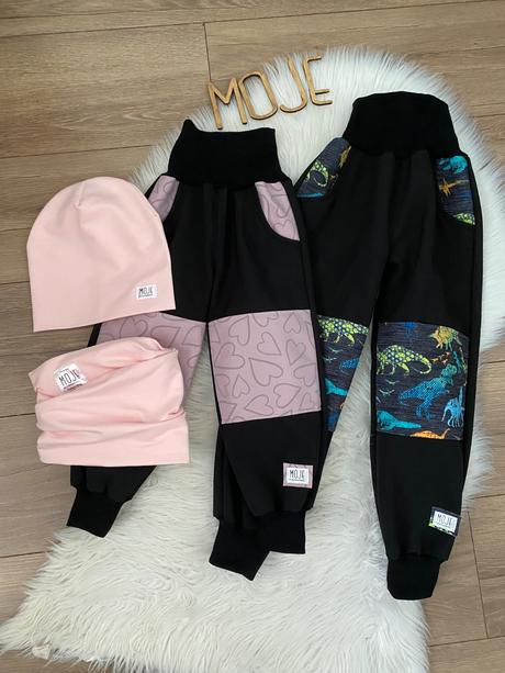 Softshellove nohavice, 92 - 128