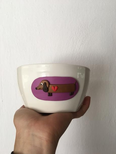 Raňajková miska - jazvečík, 