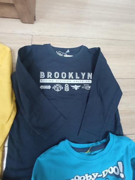 Tričká dlhý rukáv 4ks, f&f,104