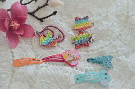 Sponky+gumičky do vlasov,