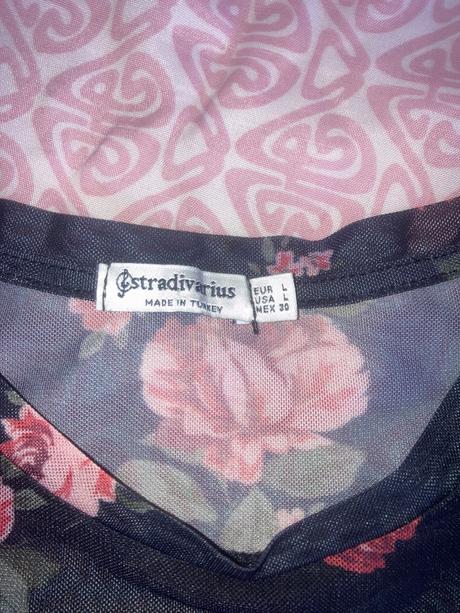 Priesvitné tričko, stradivarius,m