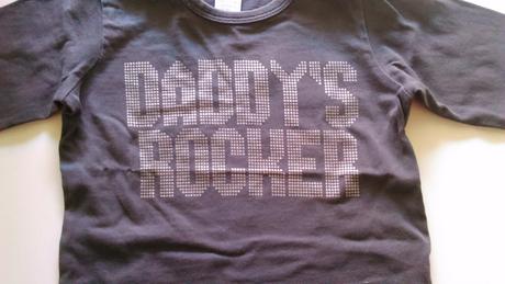 Tmavo sivé tričko , h&m,80