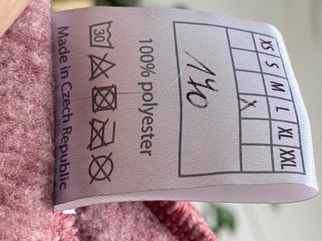 Ružový kabátik značky žena bohyne, l