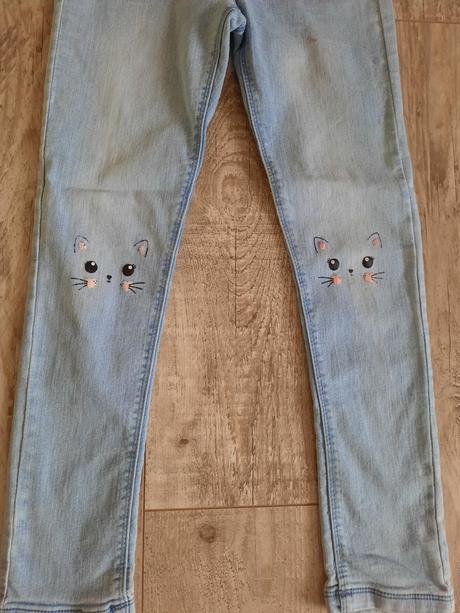 Riflové nohavice, sinsay,140