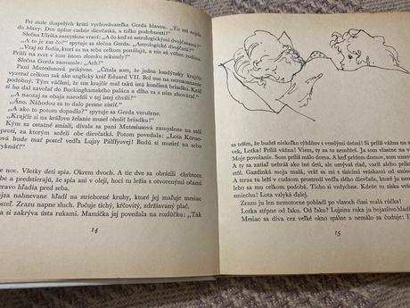 Krásna stará retro kniha lujza a lotka 1973, 