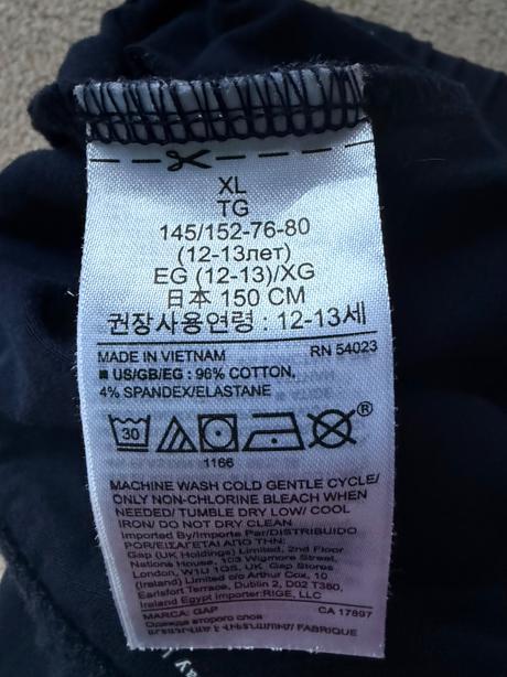 3/4 legíny gap, gap,146