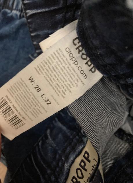 Krásne cargo chlapčenské rifle cropp w 28 /l 32, l