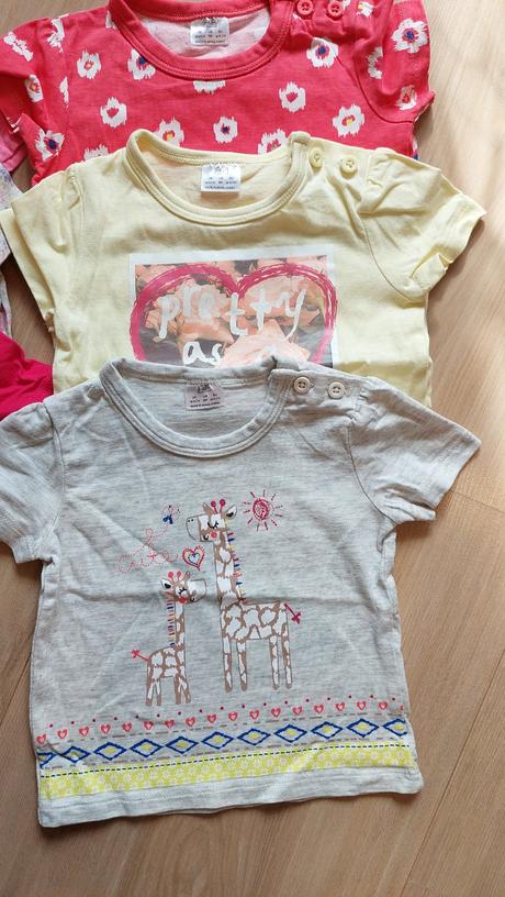 6x tričko, f&f,62