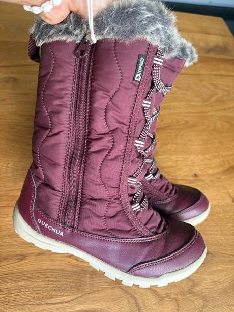 Snehule / čižmy nepremokavé quechua veľ.33, quechua,33