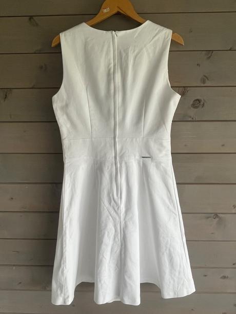 Snehovobiele nadherne šaty cotton, orsay,36