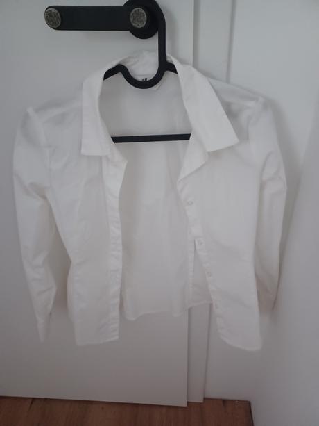 Biela blúzka h&m, h&m,146