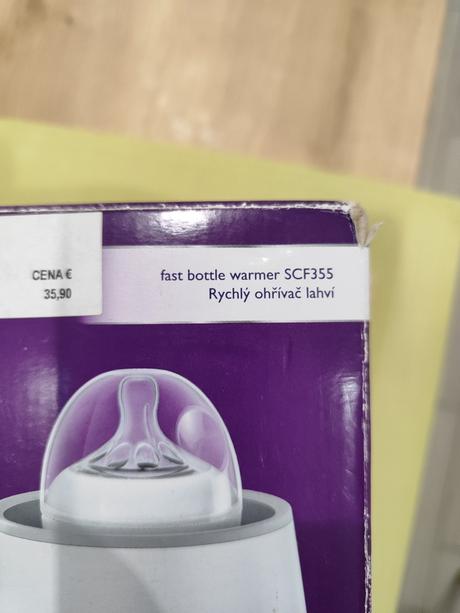 Ohrievač mlieka avent, 