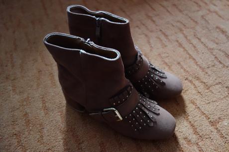 Dámske hnedé kotníčky, 37