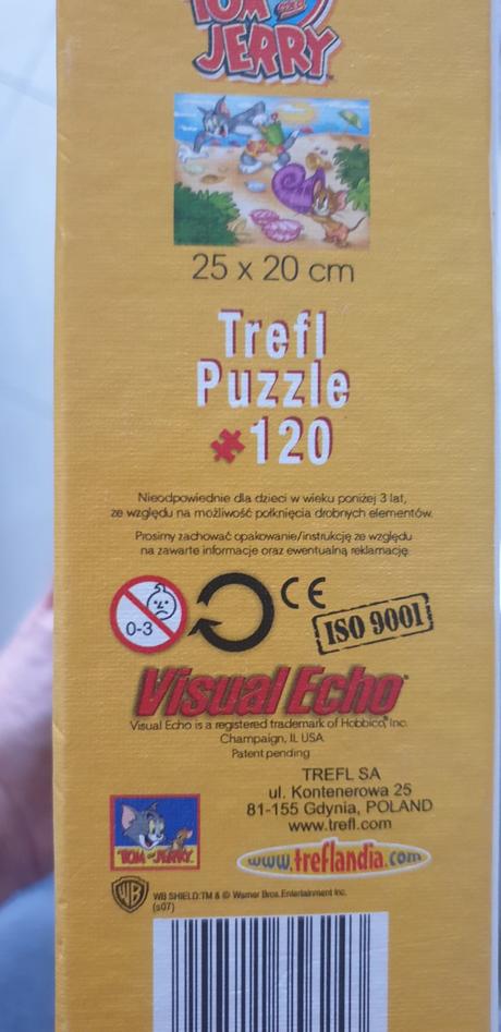 3d puzzle tom and jerry, 