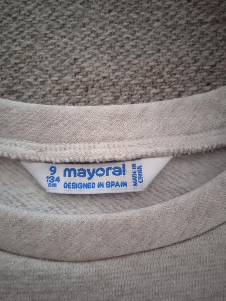 Mikinové šaty, mayoral,134