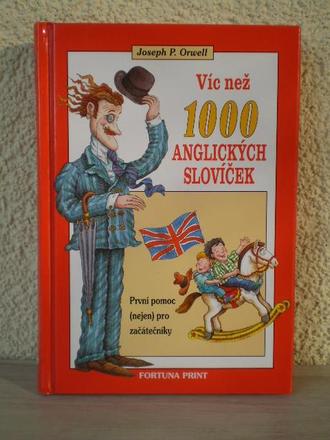 Kniha víc než 1000 anglických slovíček - p. orwell,