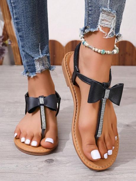 Sandále s mašľou poštovné zdarma, 36 - 41