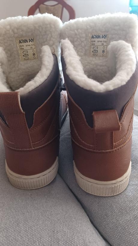 Pánske zateplené topánky, 39