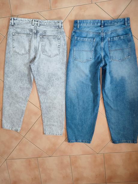 Pánske rifle, bershka,40