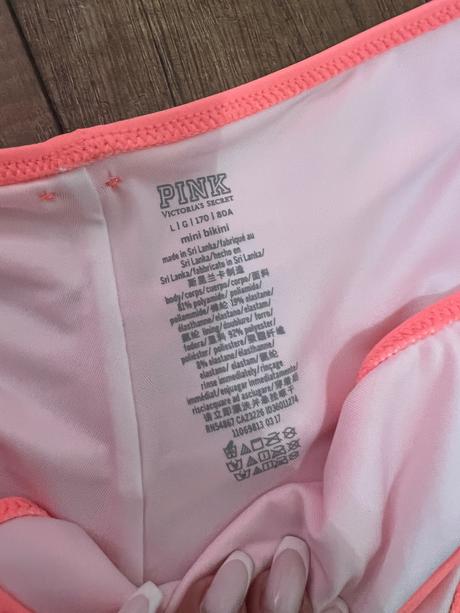 Lososový spodný diel plaviek victorias secret, victoria's secret,l