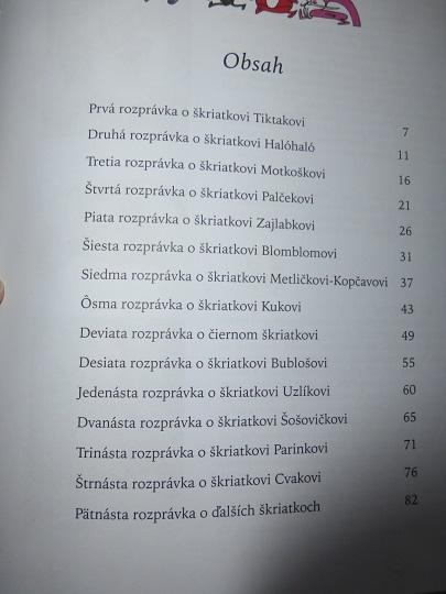 Kniha magdalénka a škriatkovia, 