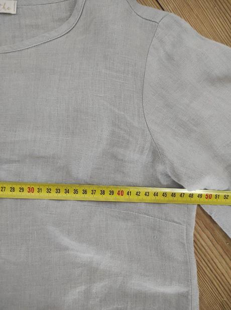 Ľanové tričko vtáčatko, s