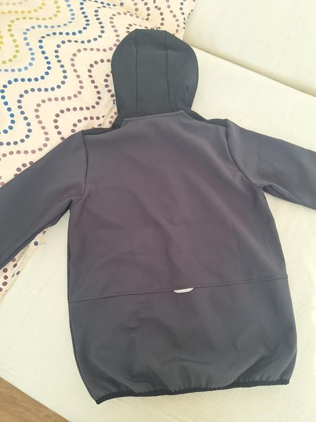 Soft shellová bunda, jack wolfskin,152