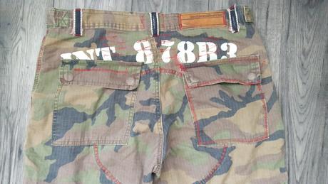 Maskáčové 3/4 kraťasy, m