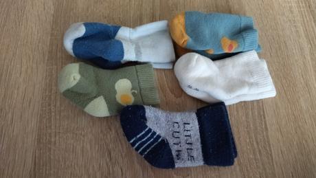 5x hrubé ponožky cca16-18, 17