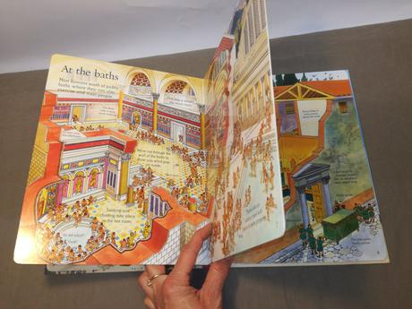 Usborne flap book see inside ancient rome nsu22, 