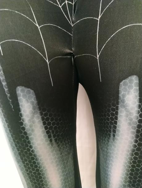 Kostým spider woman čierny, overal, xs, s, m, 