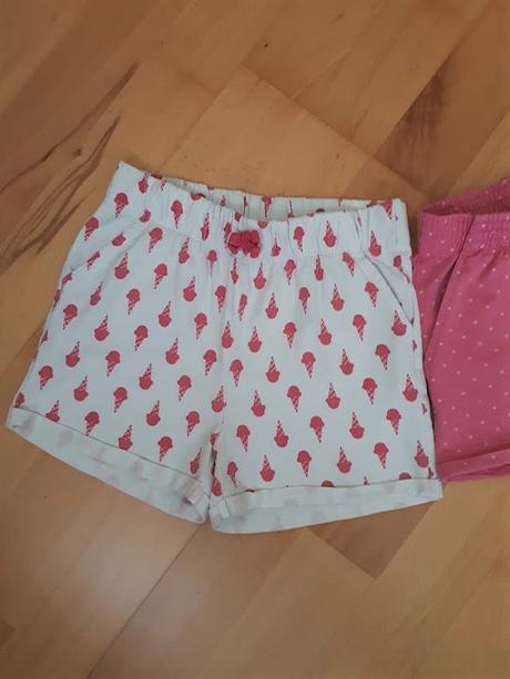 Bavlnene sortky 110/116 - duopack, lupilu,110