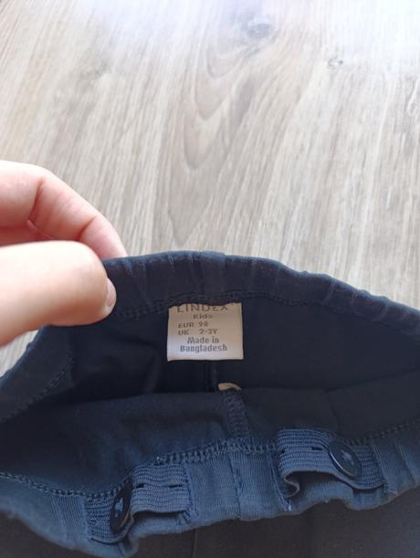 Chlapčenské čierne legíny lindex, lindex,98
