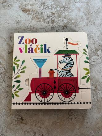 Kniha pre deti zoo vlacik, 