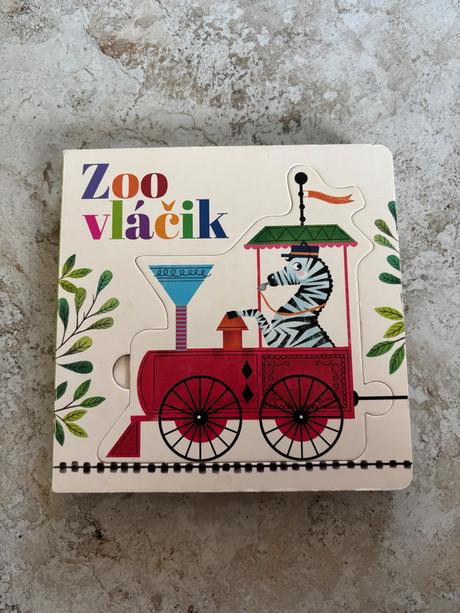 Kniha pre deti zoo vlacik, 