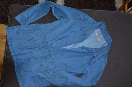 Dámske rifľové sako, m