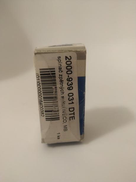 Spínač spätných svetiel, 