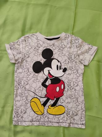 Tričko mickey mous vel 6-7 r, disney,122