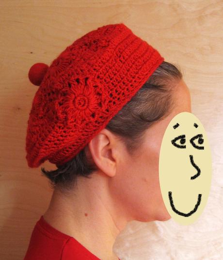 Baretka pre milovníčku kvetov, m / s